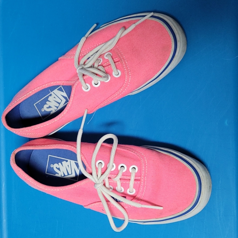 Hot pink Vans